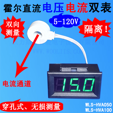 Hall Ammeter for DC50A WLS-HVA050